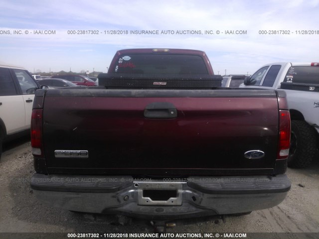 1FTWW31Y47EB11923 - 2007 FORD F350 SRW SUPER DUTY MAROON photo 8