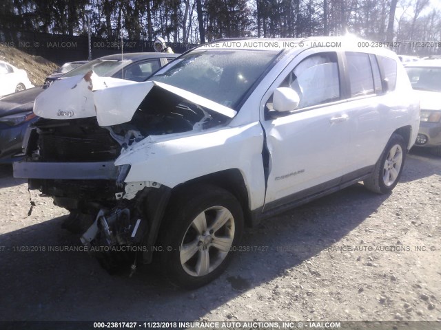 1C4NJDEB5FD162633 - 2015 JEEP COMPASS LATITUDE WHITE photo 2