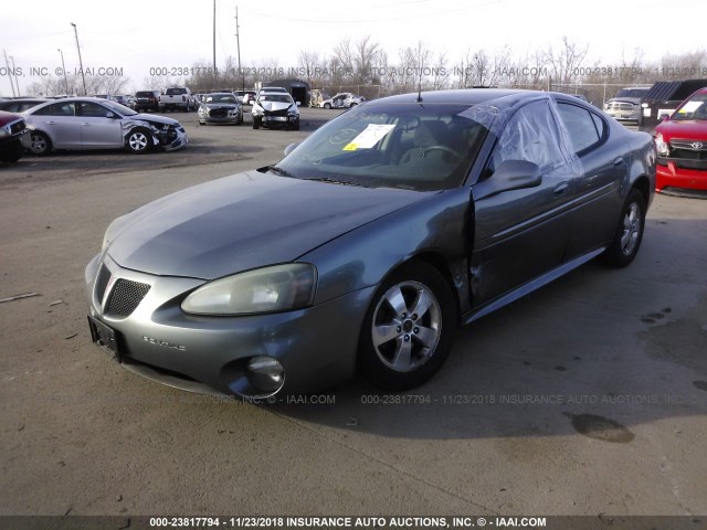 2G2WP522651311398 - 2005 PONTIAC GRAND PRIX წითელი ფოტო 2