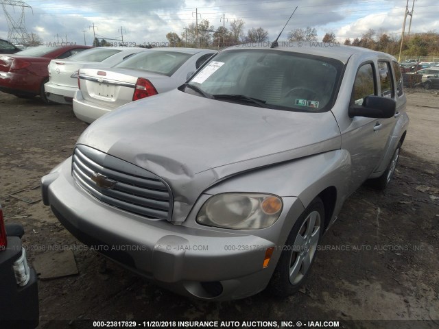 3GNDA13DX7S583934 - 2007 CHEVROLET HHR LS SILVER photo 2