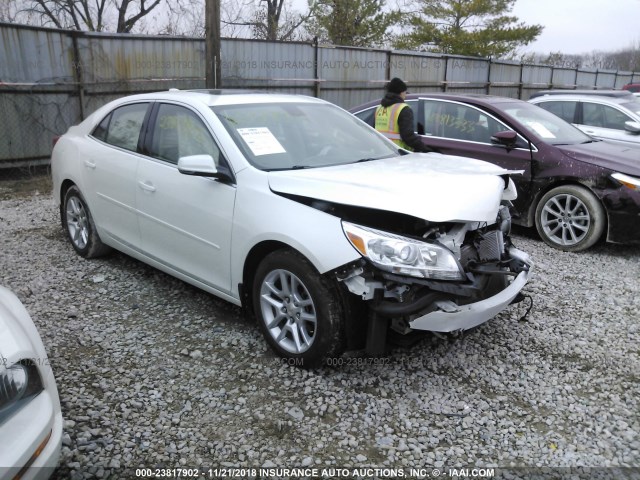 1G11C5SL1FU151780 - 2015 CHEVROLET MALIBU 1LT WHITE photo 1
