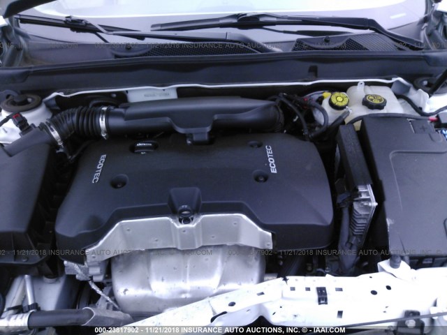 1G11C5SL1FU151780 - 2015 CHEVROLET MALIBU 1LT WHITE photo 10