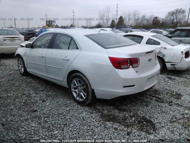 1G11C5SL1FU151780 - 2015 CHEVROLET MALIBU 1LT WHITE photo 3