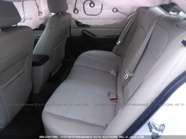 1G11C5SL1FU151780 - 2015 CHEVROLET MALIBU 1LT WHITE photo 8