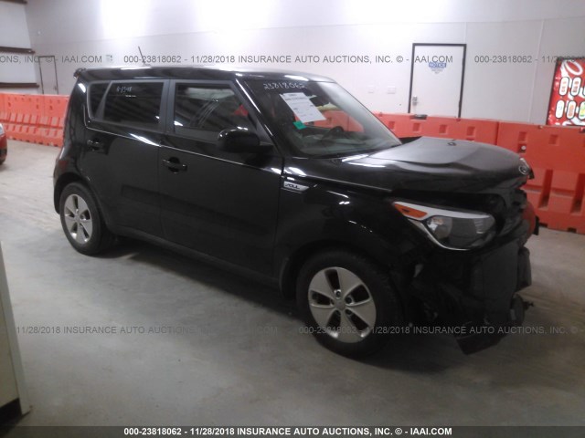 KNDJN2A2XG7250476 - 2016 KIA SOUL BLACK photo 1