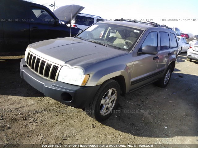 1J4GS48K25C584021 - 2005 JEEP GRAND CHEROKEE LAREDO/COLUMBIA/FREEDOM 棕色 照片 2