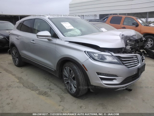 5LMCJ3B90FUJ40910 - 2015 LINCOLN MKC BLACK LABEL Արծաթագույն լուսանկար 1