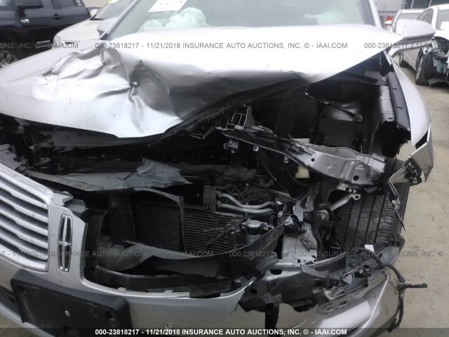 5LMCJ3B90FUJ40910 - 2015 LINCOLN MKC BLACK LABEL Արծաթագույն լուսանկար 6