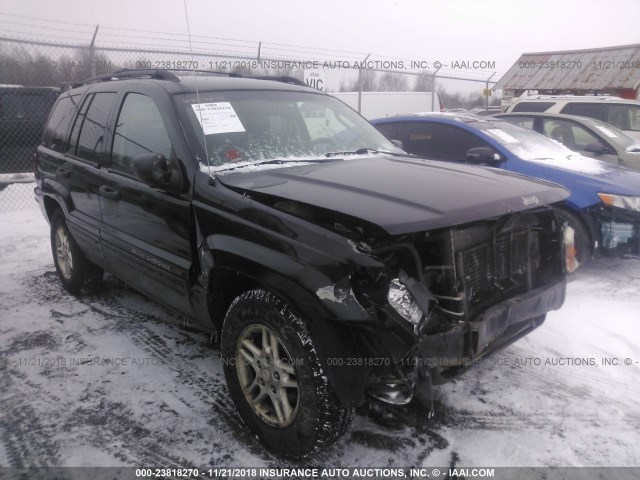 1J4GW48S44C208603 - 2004 JEEP GRAND CHEROKEE LAREDO/COLUMBIA/FREEDOM 黑色 照片 1
