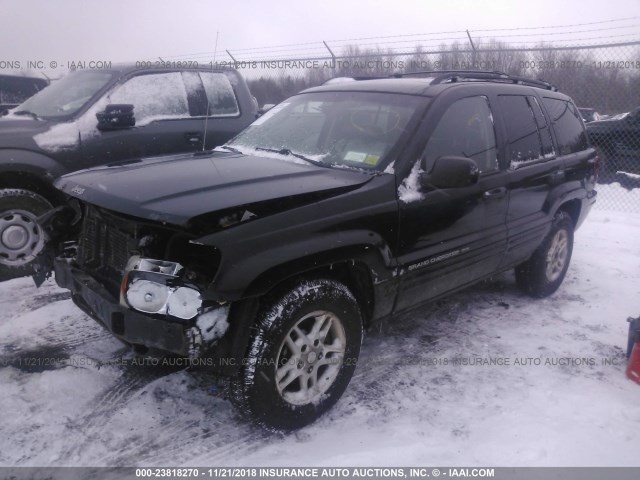 1J4GW48S44C208603 - 2004 JEEP GRAND CHEROKEE LAREDO/COLUMBIA/FREEDOM 黑色 照片 2