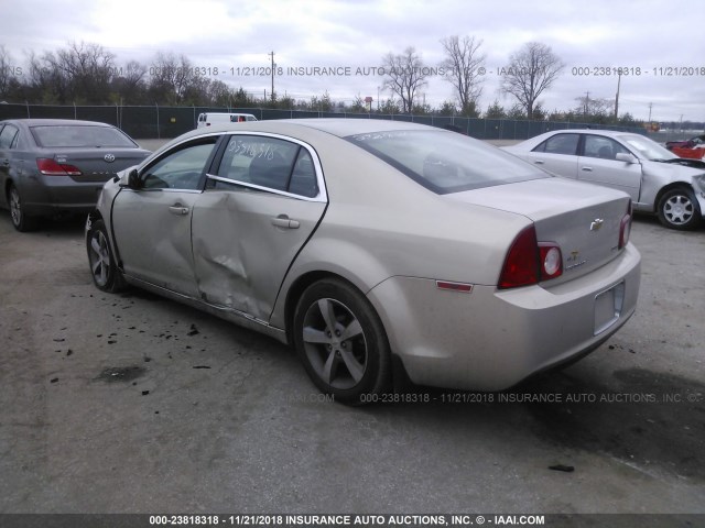 1G1ZC5EU4BF101476 - 2011 CHEVROLET MALIBU 1LT TAN photo 3