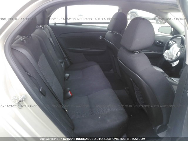 1G1ZC5EU4BF101476 - 2011 CHEVROLET MALIBU 1LT TAN photo 8