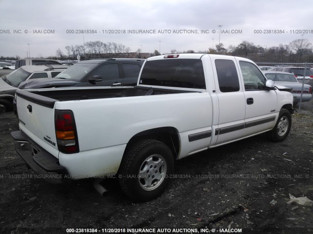 2GCEC19T211174478 - 2001 CHEVROLET SILVERADO C1500 WHITE photo 4