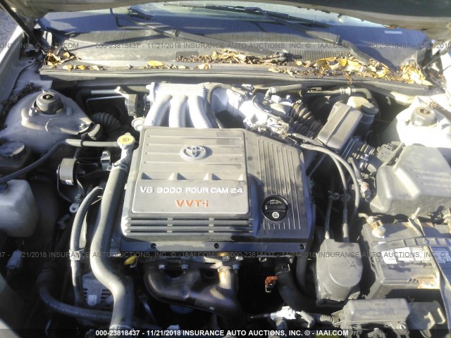 4T1BF28B8YU105765 - 2000 TOYOTA AVALON XL/XLS GOLD photo 10