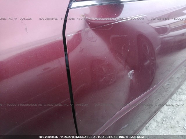 4T1BE32K13U132428 - 2003 TOYOTA CAMRY LE/XLE/SE MAROON photo 6