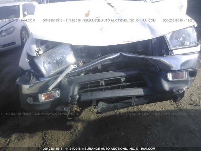 JT3GN86R020249443 - 2002 TOYOTA 4RUNNER SR5 WHITE photo 6