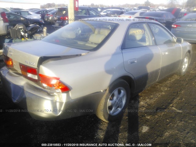 JT8BF28G9X0189129 - 1999 LEXUS ES 300 TAN photo 4