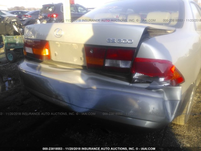 JT8BF28G9X0189129 - 1999 LEXUS ES 300 TAN photo 6