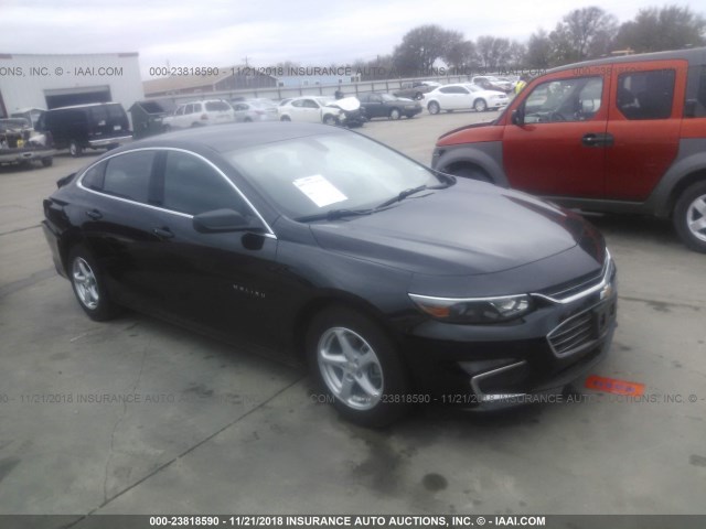 1G1ZB5ST3HF225651 - 2017 CHEVROLET MALIBU LS 黑色 照片 1
