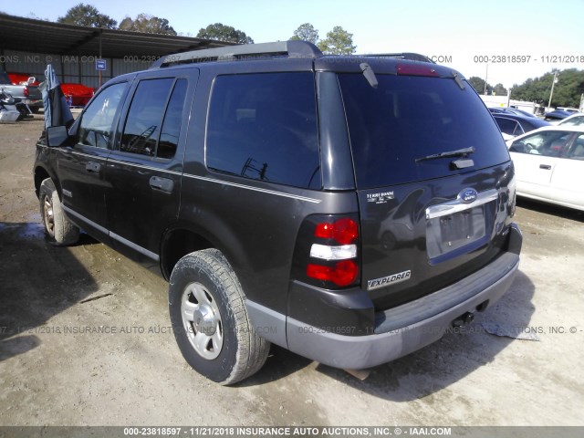 1FMEU62E16UB01163 - 2006 FORD EXPLORER XLS Dark Brown photo 3