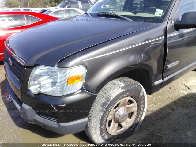 1FMEU62E16UB01163 - 2006 FORD EXPLORER XLS Dark Brown photo 6