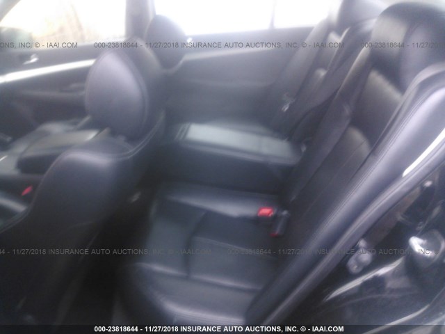 JNKCV61F89M357502 - 2009 INFINITI G37 BLACK photo 8