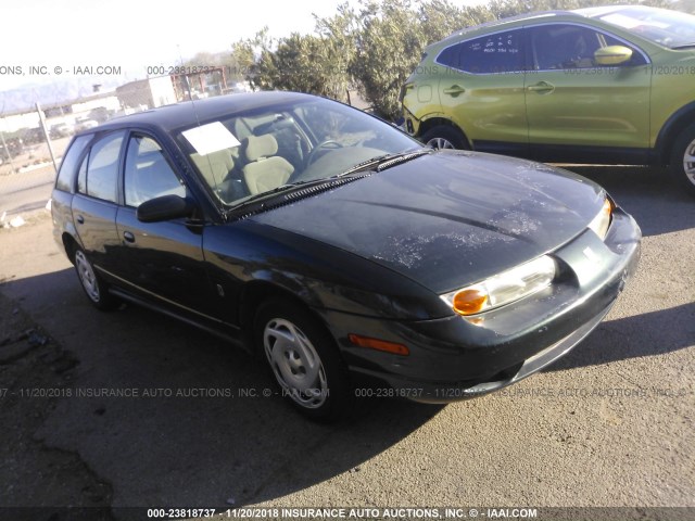 1G8ZN8276YZ125331 - 2000 SATURN SW2 GREEN photo 1