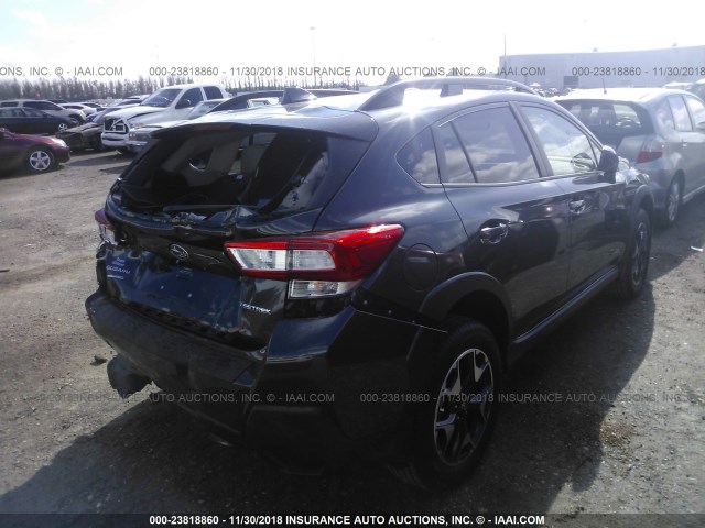 JF2GTAEC0K8245790 - 2019 SUBARU CROSSTREK PREMIUM BLACK photo 4