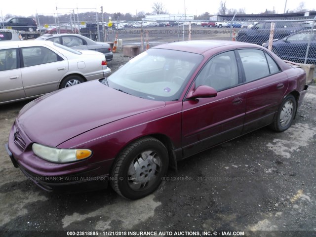 2G4WB52K731154550 - 2003 BUICK REGAL LS RED photo 2