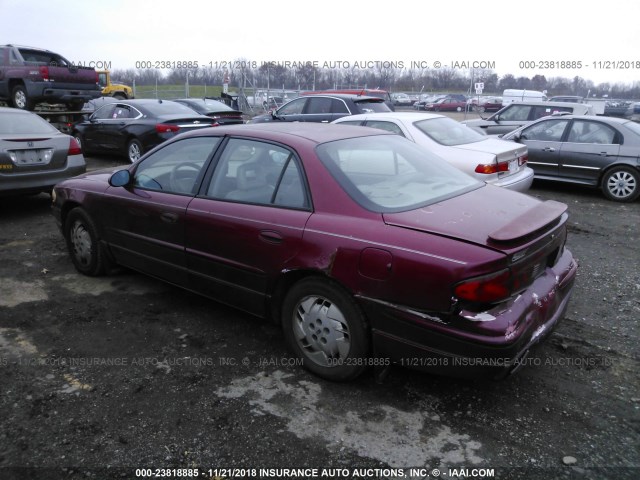 2G4WB52K731154550 - 2003 BUICK REGAL LS RED photo 3