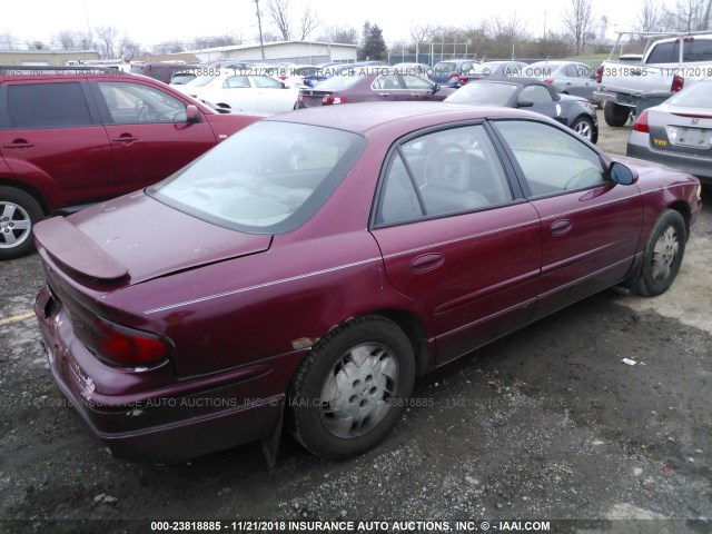 2G4WB52K731154550 - 2003 BUICK REGAL LS RED photo 4