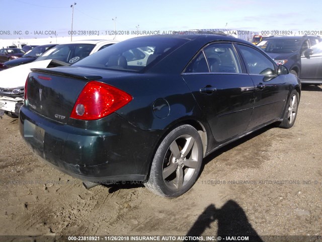 1G2ZM577674243900 - 2007 PONTIAC G6 GTP GREEN photo 4