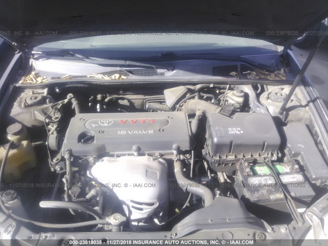 JTDBE32K530176086 - 2003 TOYOTA CAMRY LE/XLE Қара фото 10