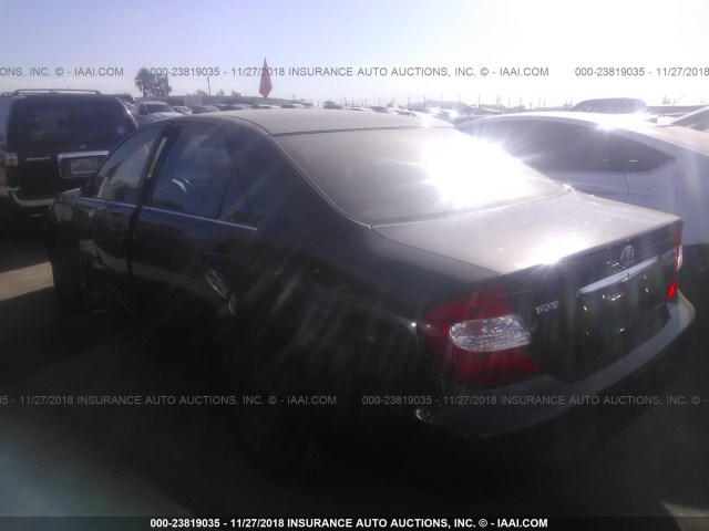 JTDBE32K530176086 - 2003 TOYOTA CAMRY LE/XLE Қара фото 3