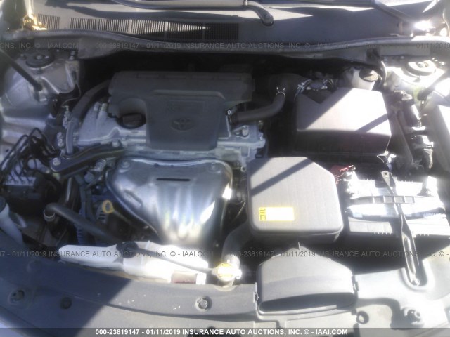 4T1BF1FK2EU437015 - 2014 TOYOTA CAMRY L/SE/LE/XLE 金色 照片 10