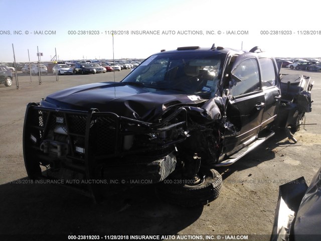 1GCJK33658F142661 - 2008 CHEVROLET SILVERADO K3500 MAROON photo 2