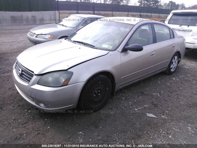 1N4AL11D65C396630 - 2005 NISSAN ALTIMA S/SL GOLD photo 2