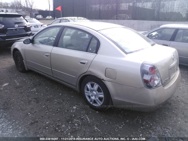 1N4AL11D65C396630 - 2005 NISSAN ALTIMA S/SL GOLD photo 3