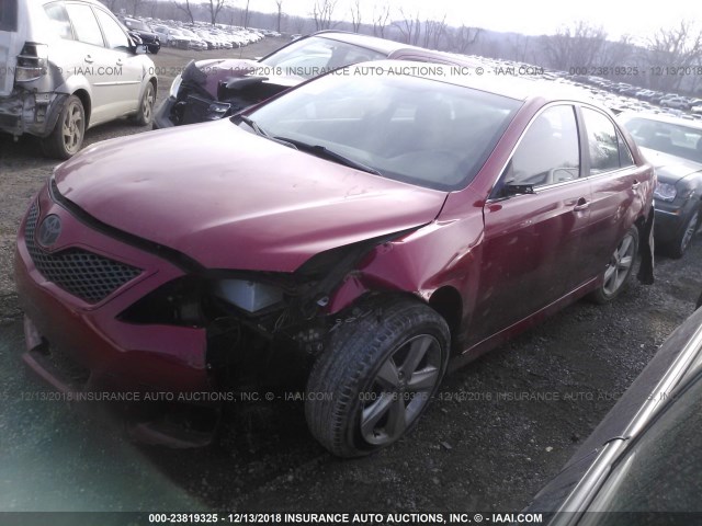 4T1BF3EK0BU171373 - 2011 TOYOTA CAMRY SE/LE/XLE 红色 照片 2