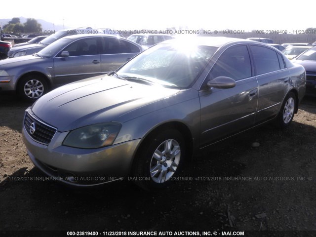 1N4AL11E16N306279 - 2006 NISSAN ALTIMA S/SL GRAY photo 2