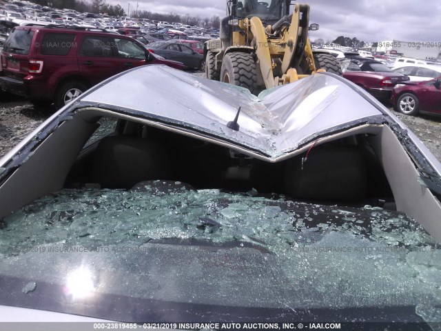 1G1ZC5E14BF224135 - 2011 CHEVROLET MALIBU 1LT ვერცხლისფერი ფოტო 6