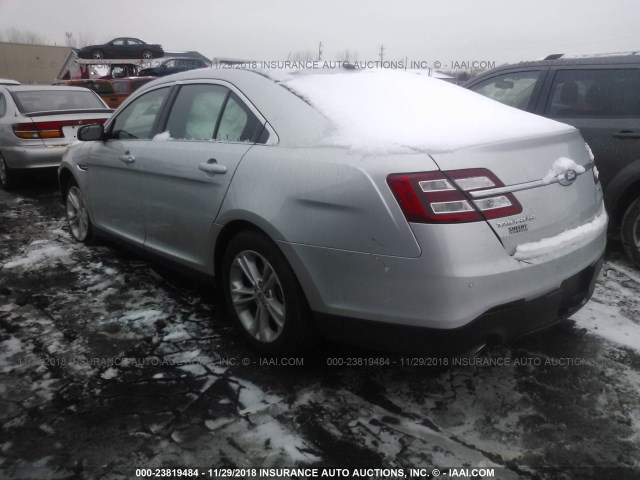 1FAHP2E88JG106218 - 2018 FORD TAURUS SEL SILVER photo 3