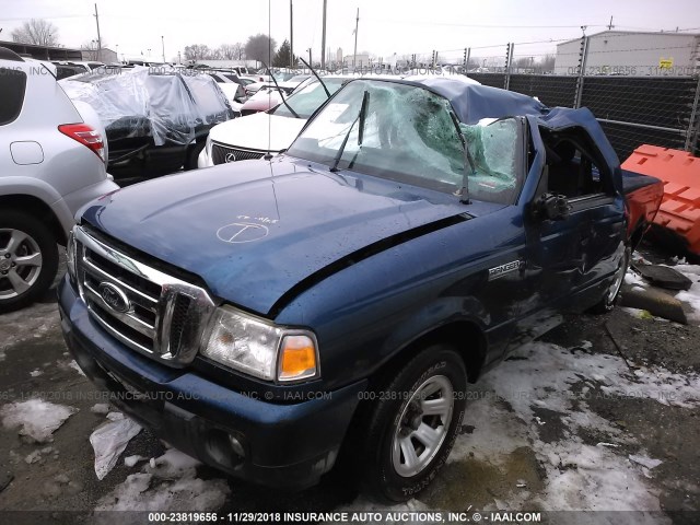 1FTKR1ADXAPA18083 - 2010 FORD RANGER BLUE photo 2