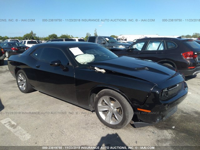 2C3CDZAG7GH171825 - 2016 DODGE CHALLENGER SXT BLACK photo 1