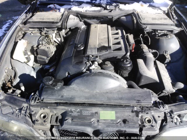 WBADT43471GF56118 - 2001 BMW 525 I AUTOMATIC BLUE photo 10