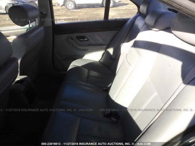 WBADT43471GF56118 - 2001 BMW 525 I AUTOMATIC BLUE photo 8