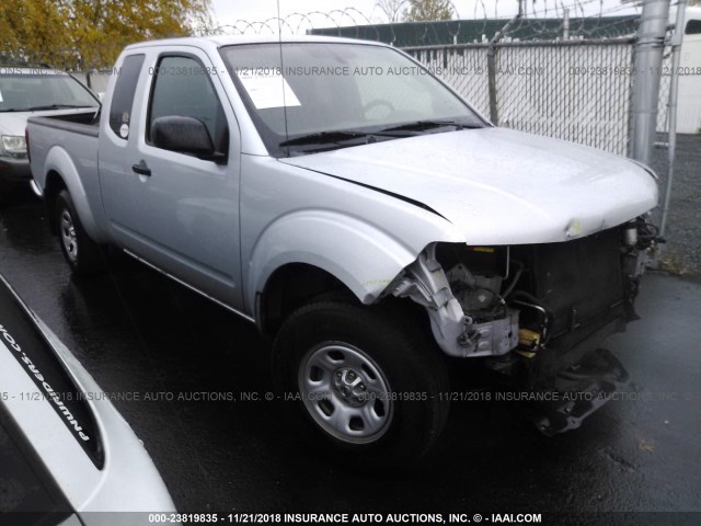 1N6BD0CTXAC447953 - 2010 NISSAN FRONTIER KING CAB SE/LE/NISMO SILVER photo 1