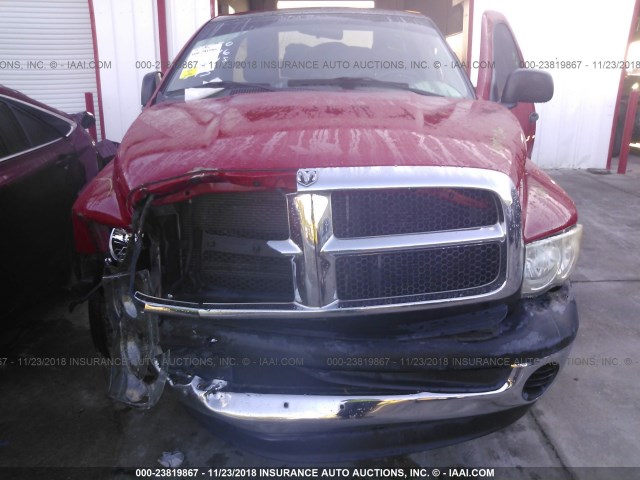 1D7HA16K23J542977 - 2003 DODGE RAM 1500 ST RED photo 6