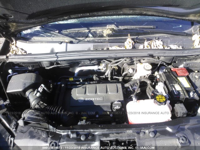 KL4CJASB0JB554587 - 2018 BUICK ENCORE PREFERRED Қара фото 10