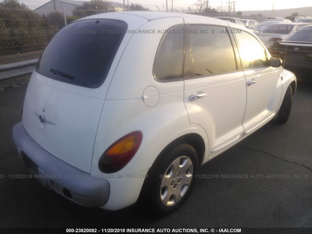 3C4FY48B73T594853 - 2003 CHRYSLER PT CRUISER CLASSIC WHITE photo 4